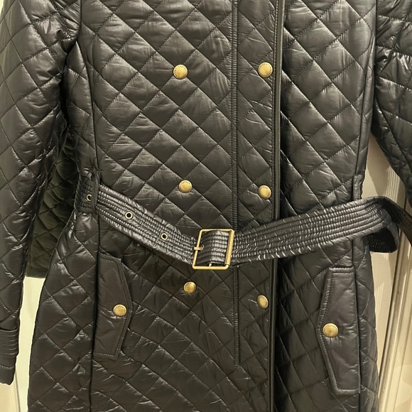 RL (RALPH LAUREN) SOFT NYLON COAT WITH FAUX FUR Collar-AMAZING! - Picture 9 of 12